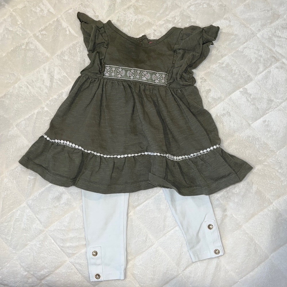 Baby Girl 12m Dress Set